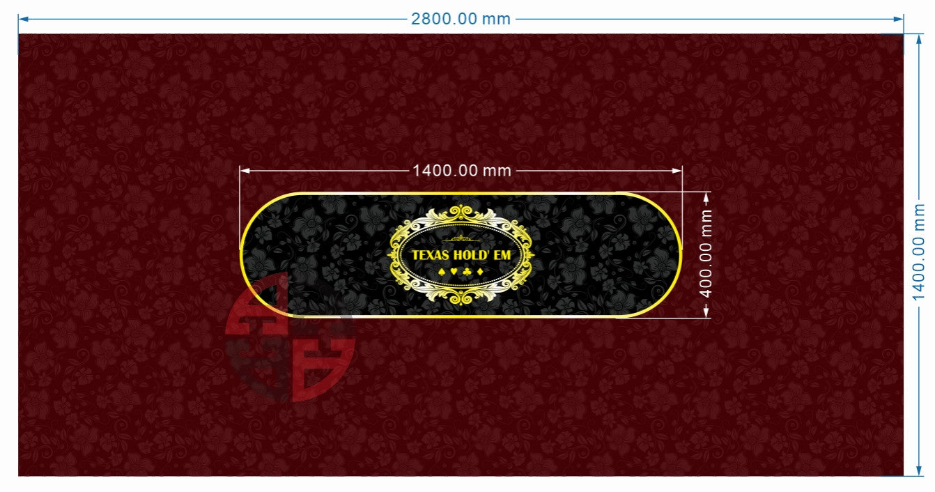 Texas Hold'em Spieltuch